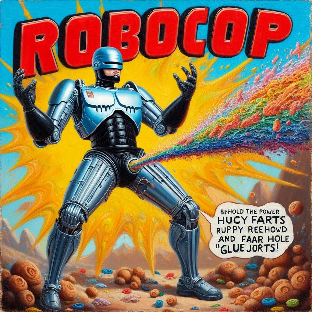 ROBOTIC DICK SHOOTING RAINBOWS OF CHAOS