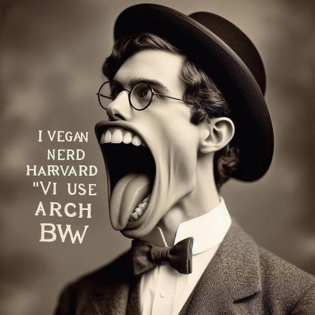 MOUTH EATING ITS OWN WORDS FOR BREAKFAST