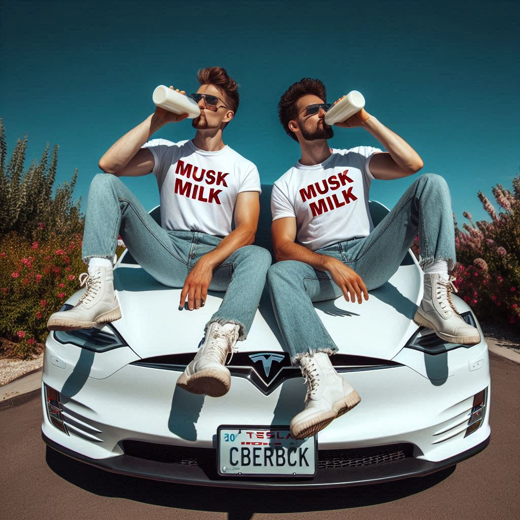 MILK-SUCKING CLONES ON A METAL BEAST