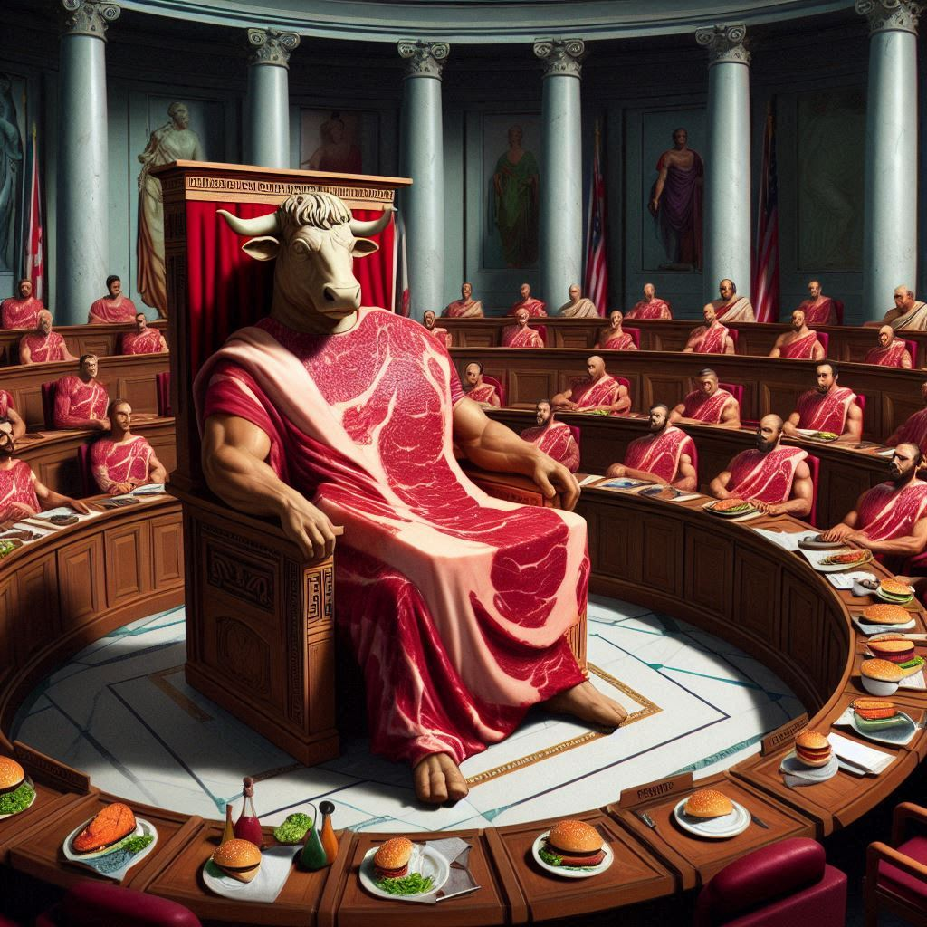 COW KINGDOM IN A MEATY CIRCUS