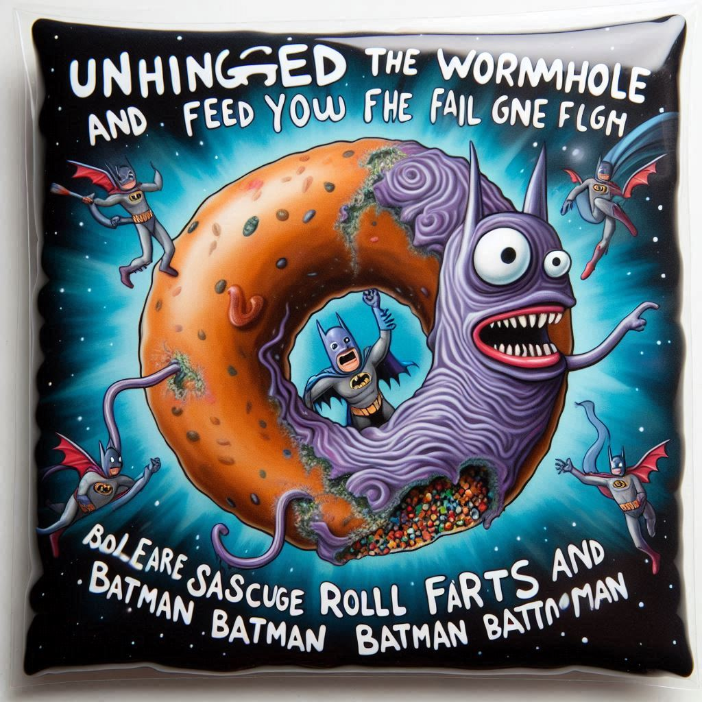 DONUTS SPITTING OUT BATMAN'S NIGHTMARES