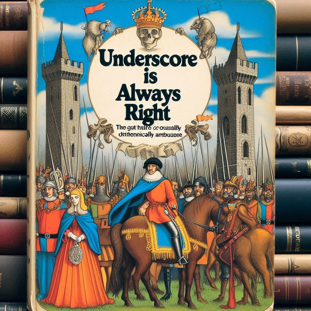 KNIGHTS SHOVING SWORDS UP HISTORY'S ASS