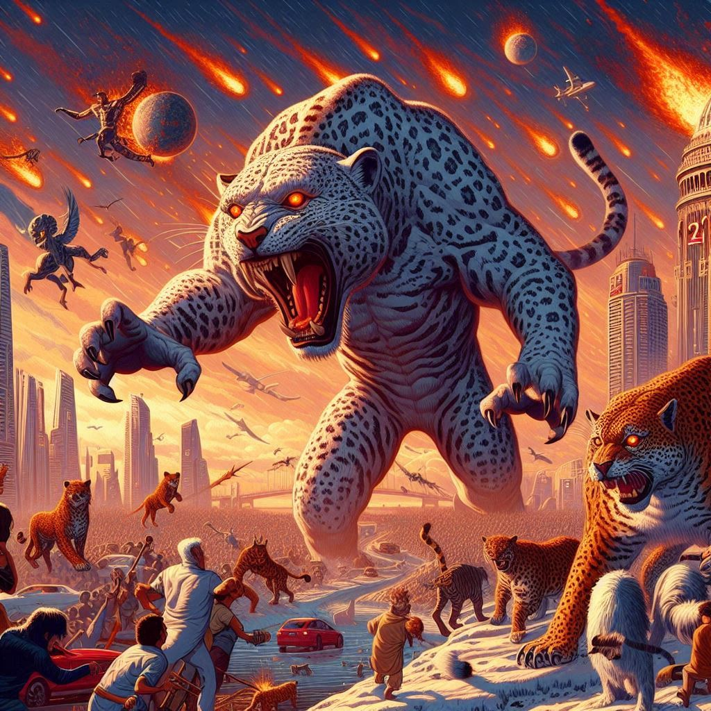 LEOPARDS TEARING APART THE CITY'S SOUL