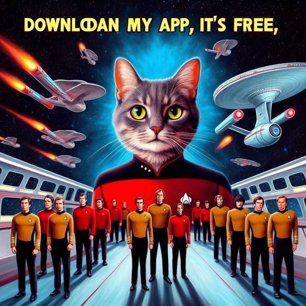 CATS COMMANDING SPACE LIKE FURRY DICTATORS