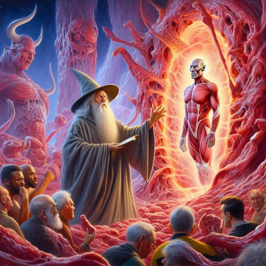 WIZARD TEACHING FLESH TO SCREAM IN PAIN