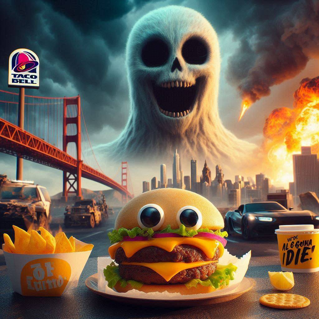 BURGER SMILING THROUGH THE APOCALYPSE'S TEARS