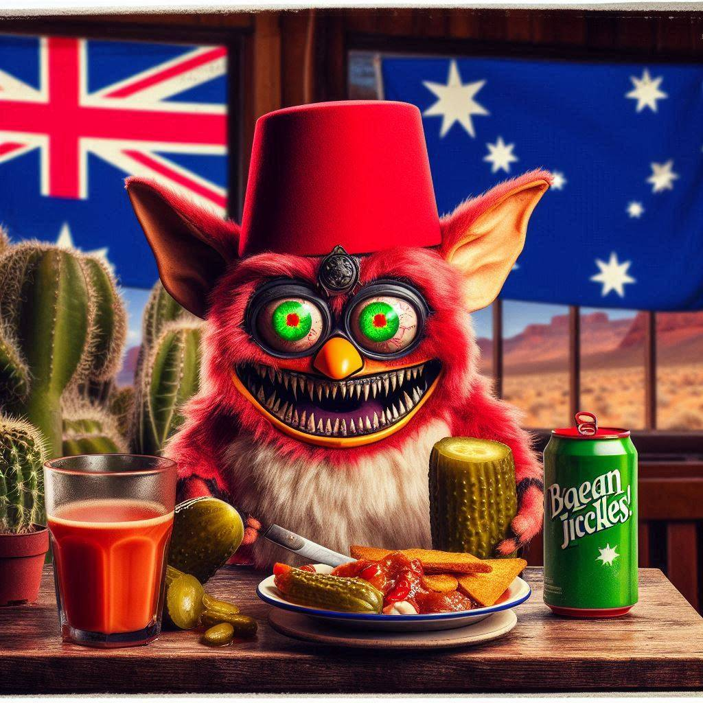 MONSTER MUNCHING ON PICKLES AND NIGHTMARES