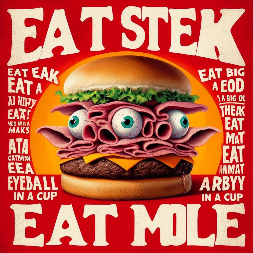 MEAT MONSTER CRUSHING YOUR TASTEBUDS