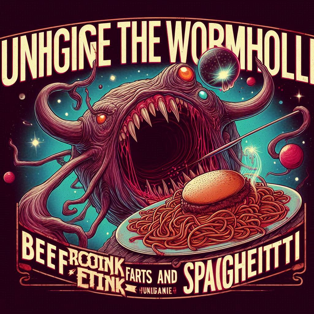UNHINGE THE WORMHOLE'S GUTS WITH SPAGHETTI