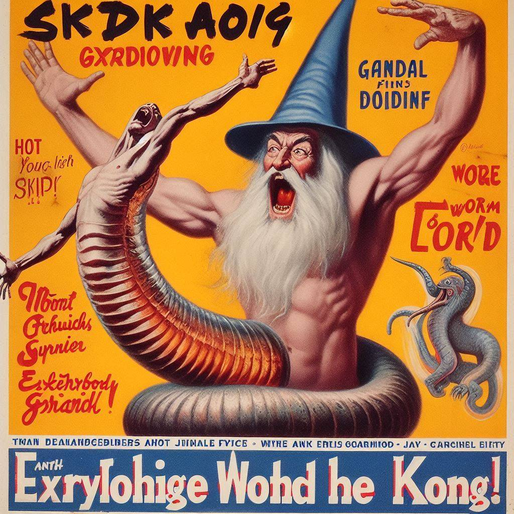 WIZARD CHOKING ON HIS OWN NIGHTMARES