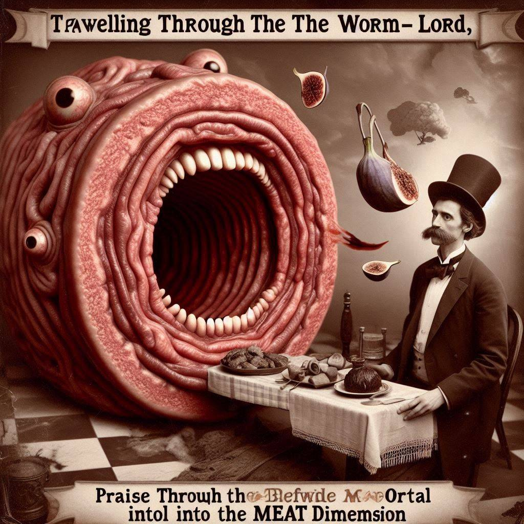 WORM-LORD'S GUTS SPITTING OUT DINNER NIGHTMARES