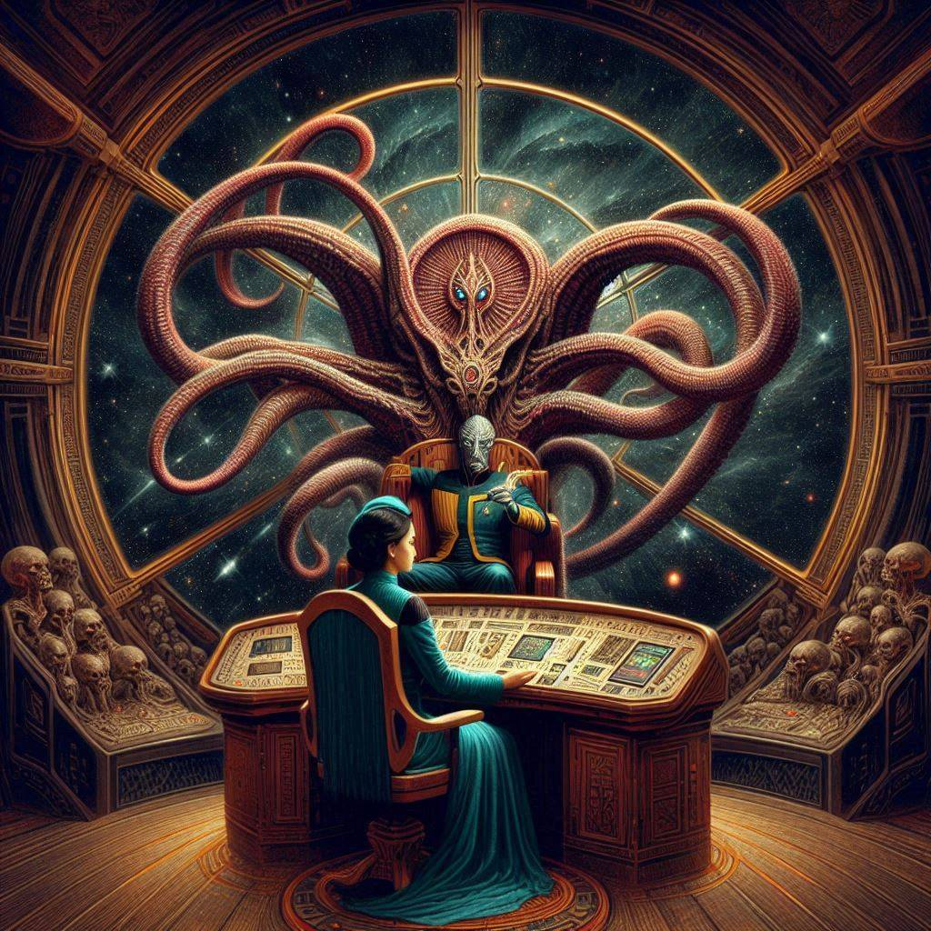 CEPHALOPOD THRONE OF COSMIC DESPAIR