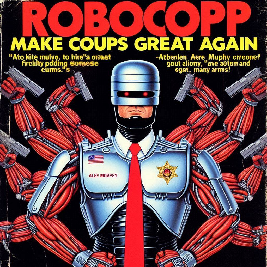 ROBOT ARMS GUNNING FOR YOUR SOUL