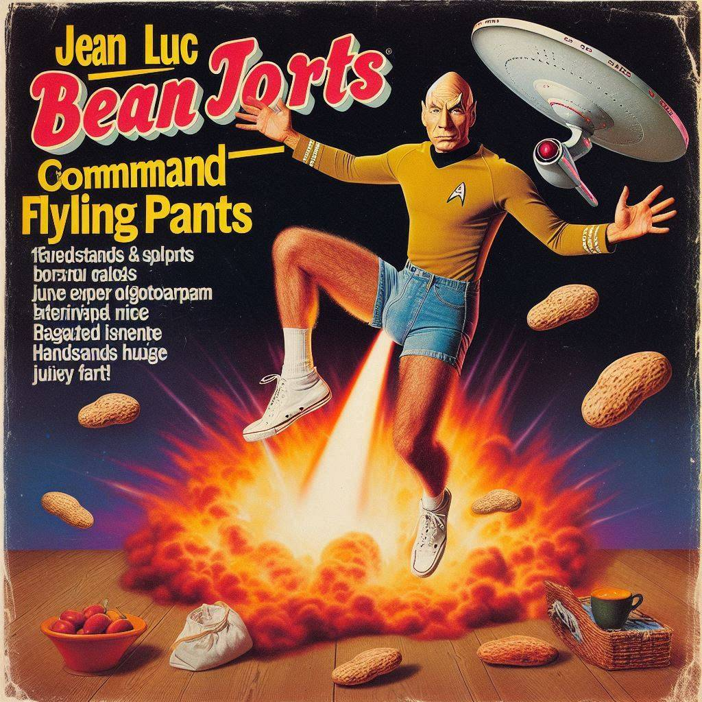 JEAN LUC'S PANTS BLASTING OFF LIKE A ROCKET