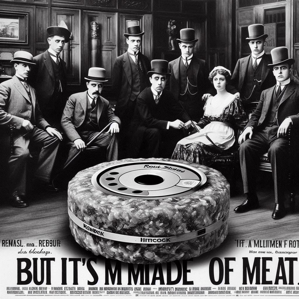 BUT IT'S MADE OF MEAT, BITCH!