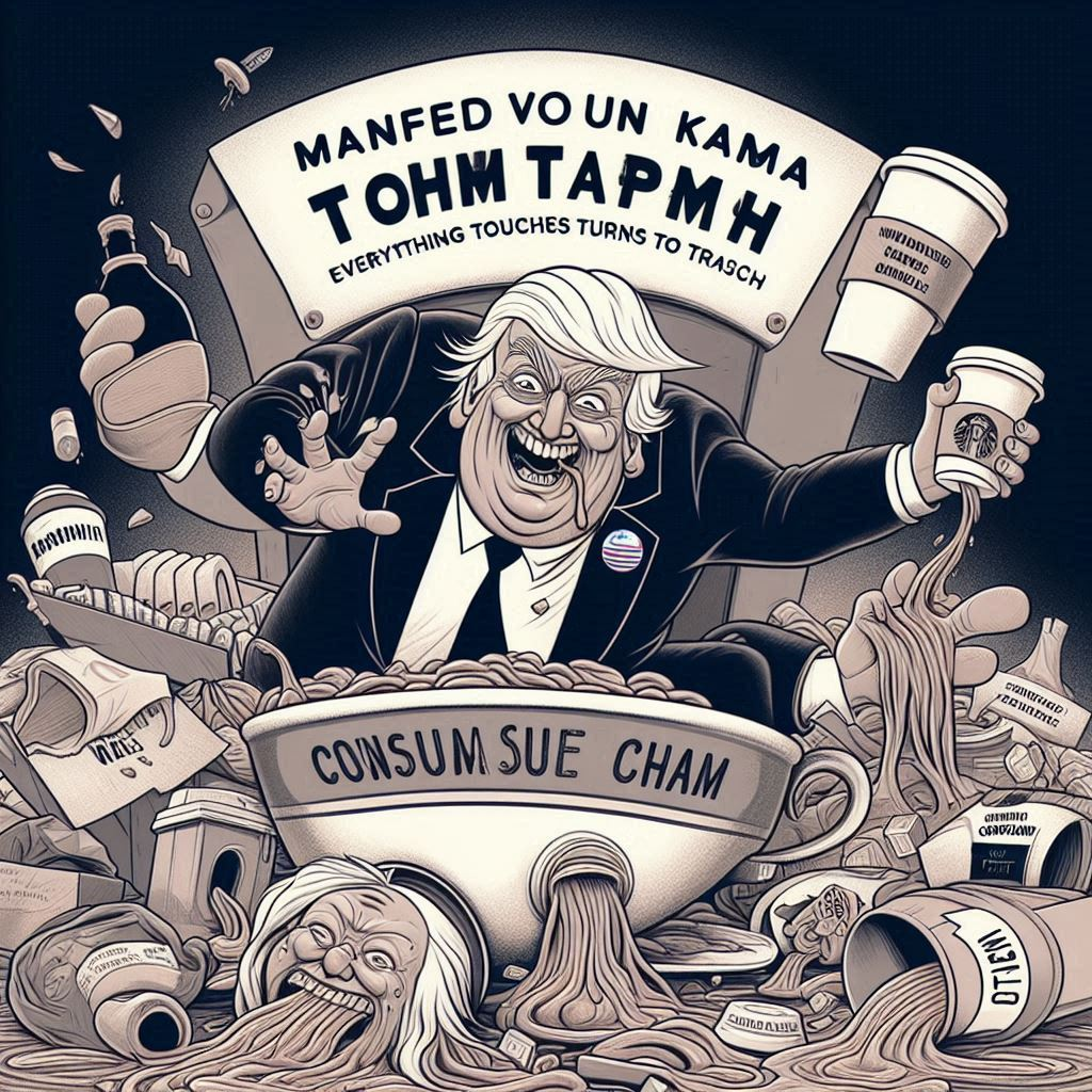 GOVERNMENT SERVING SHIT IN A BOWL