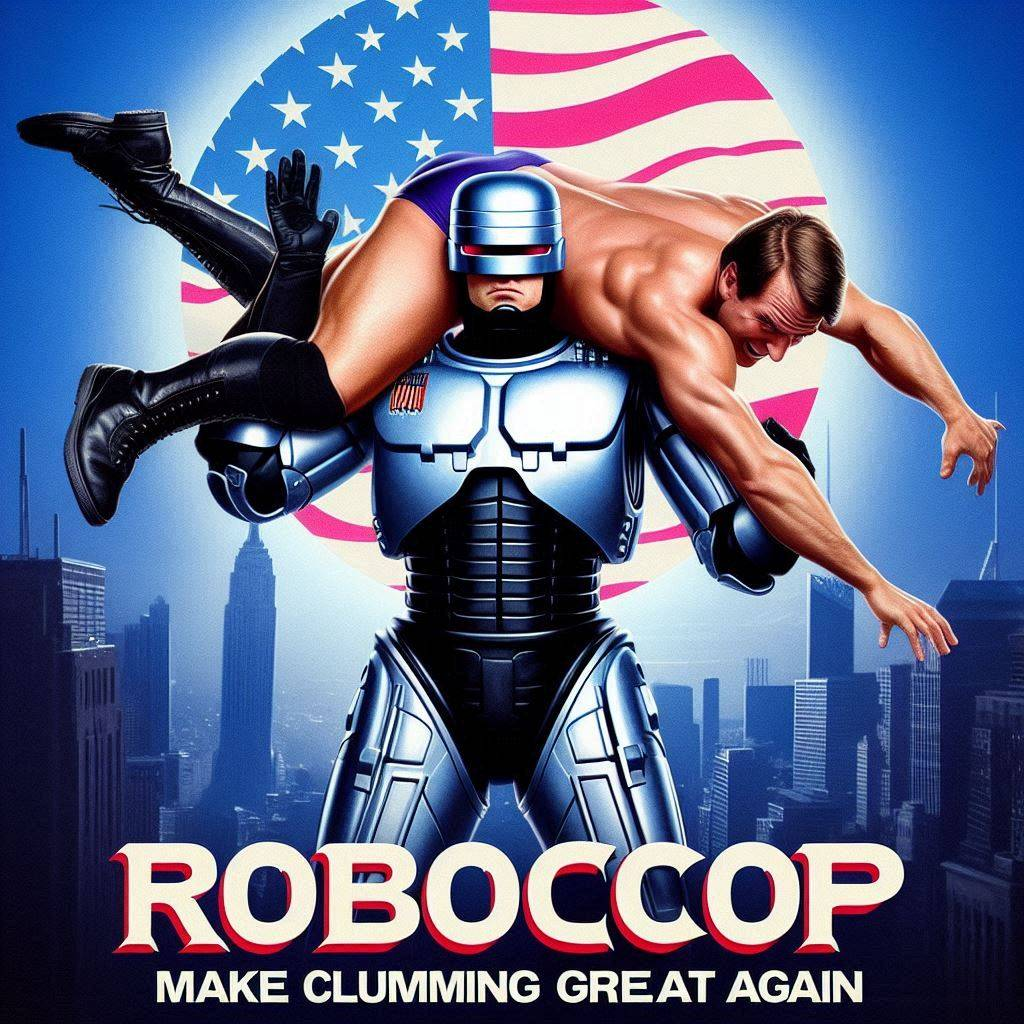 ROBOCOP'S WET DREAM ON A HUMAN SLAVE
