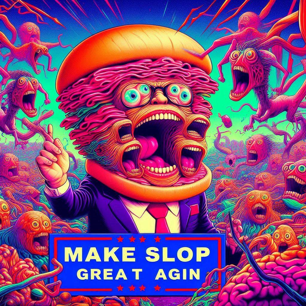 BURGER HEADS SCREAMING IN A MEAT NIGHTMARE