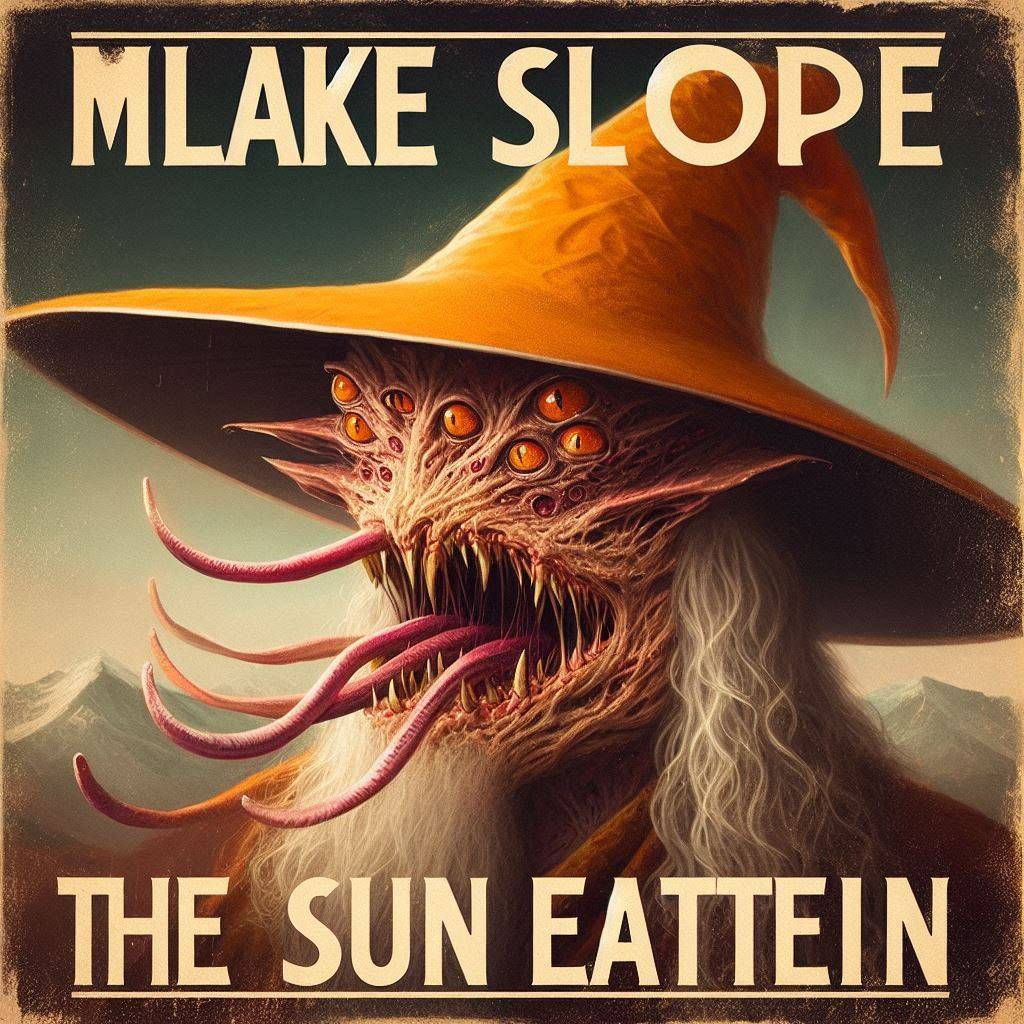 MONSTER SUCKING THE SUN'S LIFE FORCE DRY