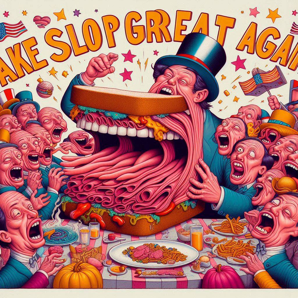 MEAT SLURPING DOWN CAPITALIST TEARS