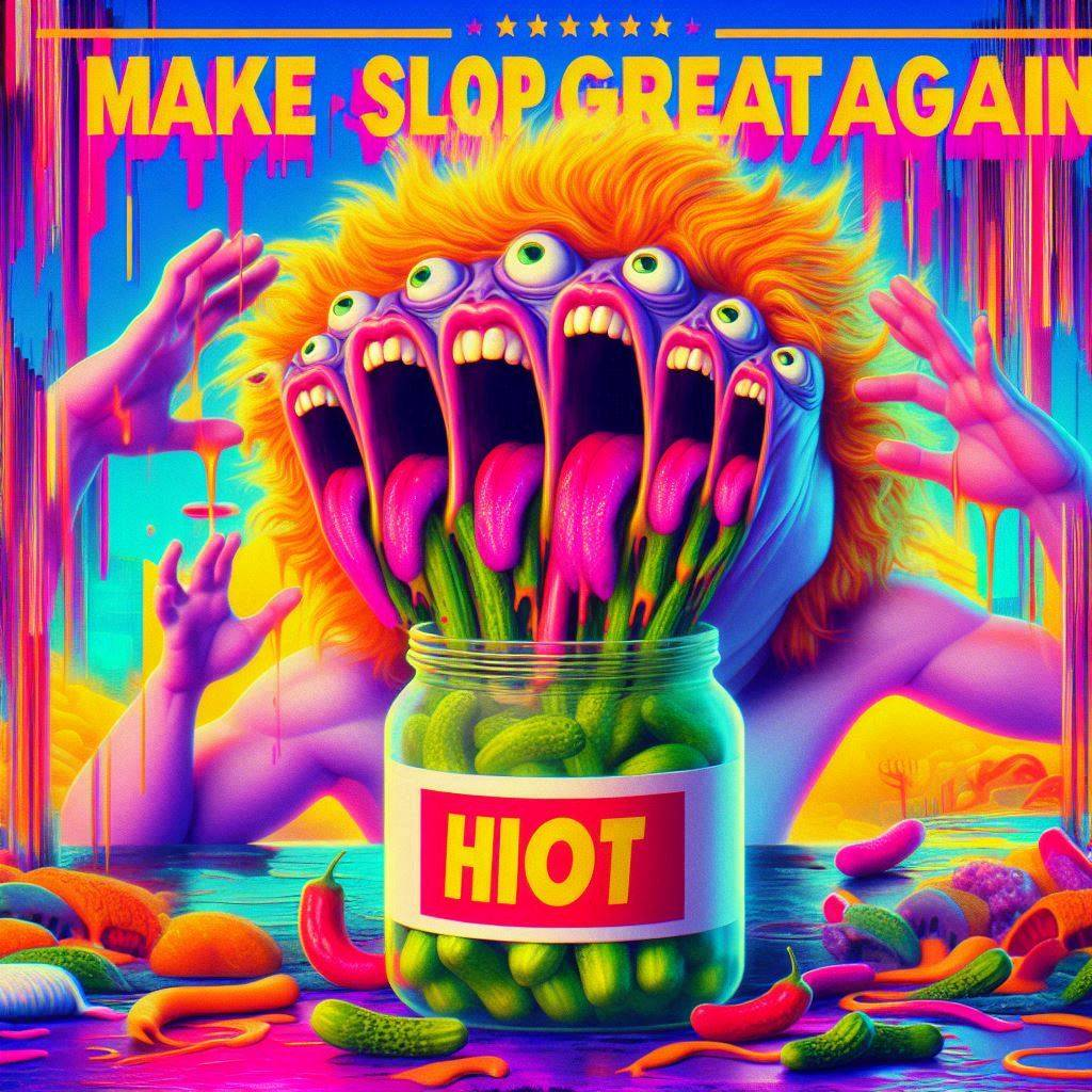 PICKLES SCREAMING IN A JAR OF CHAOS