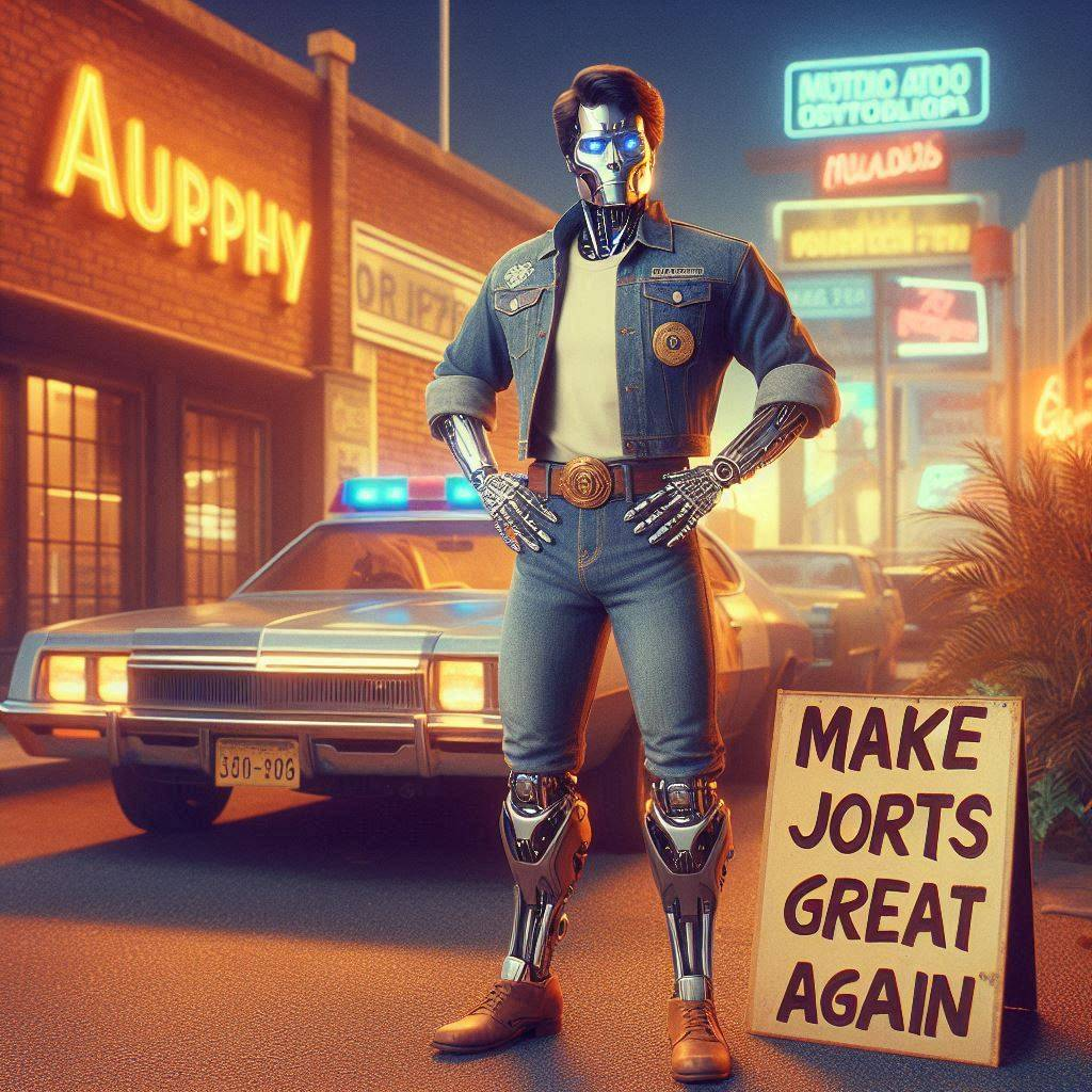 ROBOTIC DICKHEAD IN DENIM DREAMS