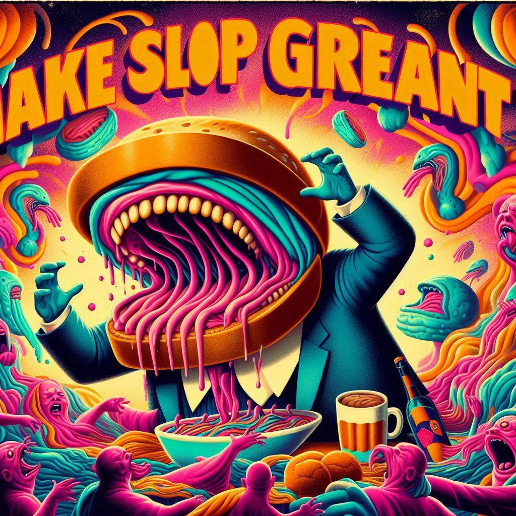 SLURPING GUTS FROM A BURGER'S NIGHTMARE