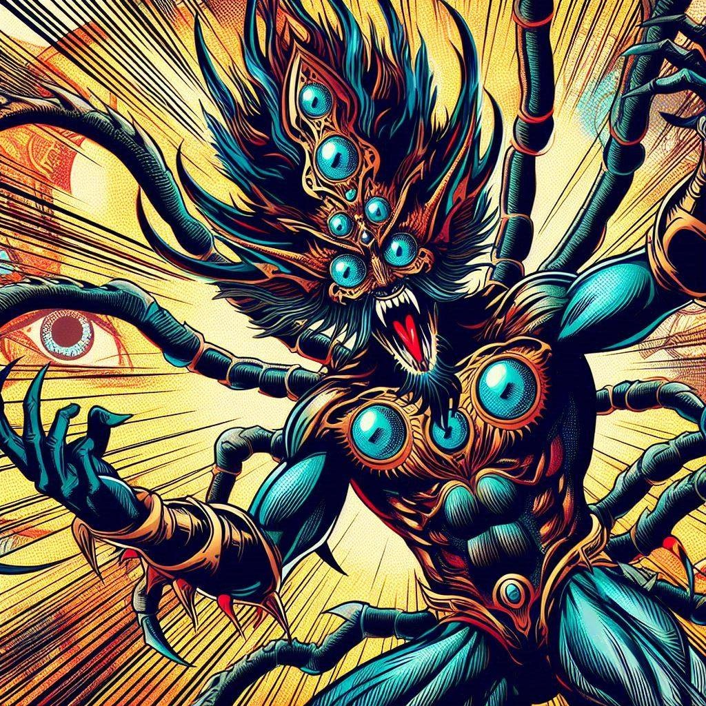 MONSTER WITH EYES FOR NIPPLES AND FURY