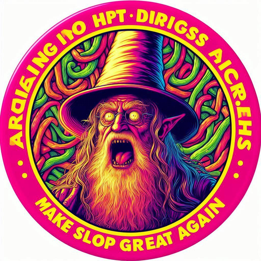 WIZARD SCREAMING AT THE VOID'S GUTS