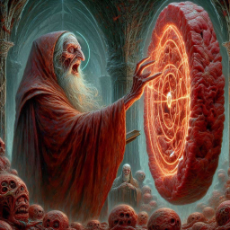 WIZARD SCREAMING AT THE GATES OF HELL