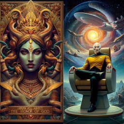 GODS AND CAPTAINS IN COSMIC CARNAGE