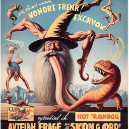 WIZARD'S TONGUE LICKING MONSTER'S ASS