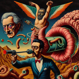 GUNS AND GUTS IN A CARNIVAL OF CHAOS