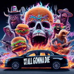 DEATH'S BURGER JOINT SERVING SOULS ON A PLATTER