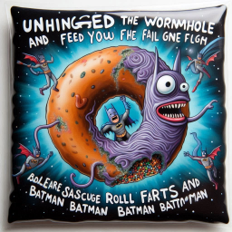 DONUTS SPITTING OUT BATMAN'S NIGHTMARES