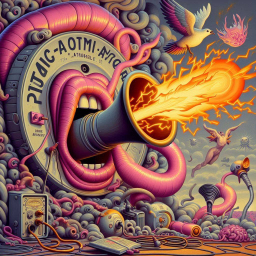 MONSTER MOUTH SPEWING ELECTRIC CARNAGE