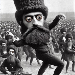 BEARDS DANCING WITH EYES LIKE BLACK HOLES