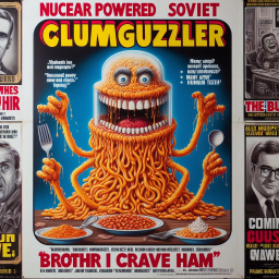 PASTA MONSTER EATING HUMAN TEETH FOR DINNER