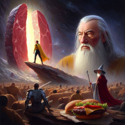 MEAT DOORS OPENING TO A CARNIVORE'S NIGHTMARE