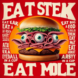 MEAT MONSTER CRUSHING YOUR TASTEBUDS