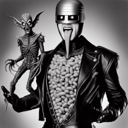 MONSTERS SPITTING JELLYBEANS AND NIGHTMARES