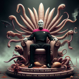 WORM LORD'S THRONE OF SLIMY DESTRUCTION