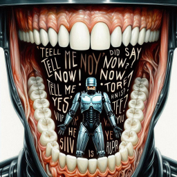 ROBOT IN A MOUTH OF CHAOS AND CARNAGE