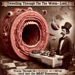 WORM-LORD'S GUTS SPITTING OUT DINNER NIGHTMARES