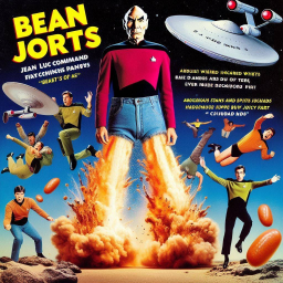 JEAN LUC COMMANDER'S FART ROCKETS TO SPACE