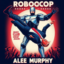 ROBOCOP SLAMMING POLITICS INTO THE GROUND