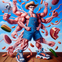 HUMAN MEAT MACHINE SPITTING OUT SNACKS