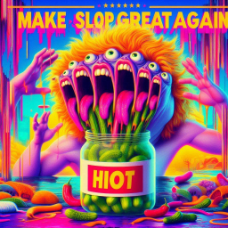 PICKLES SCREAMING IN A JAR OF CHAOS