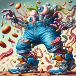 ROBOTS SHITTING OUT GORE AND GIZMOS