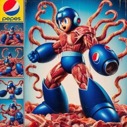 MEATY ROBOT TEARING THROUGH FLESHY NIGHTMARES